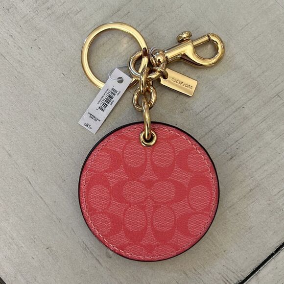 COACH NWT Mirrored Keychain - Picture 3 of 5